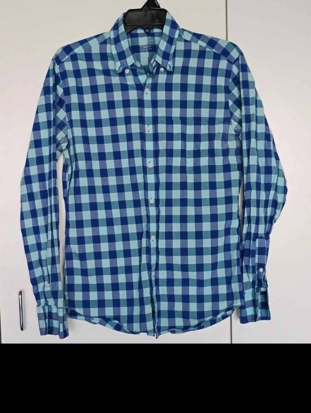 Bundle Of 3 Men's J. Crew And Lucky Brand Slim Fit Button-Down Shirts